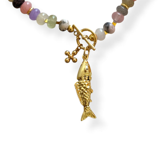 Collar mix piedras