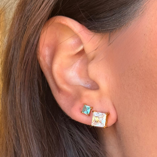 Square Spark Studs