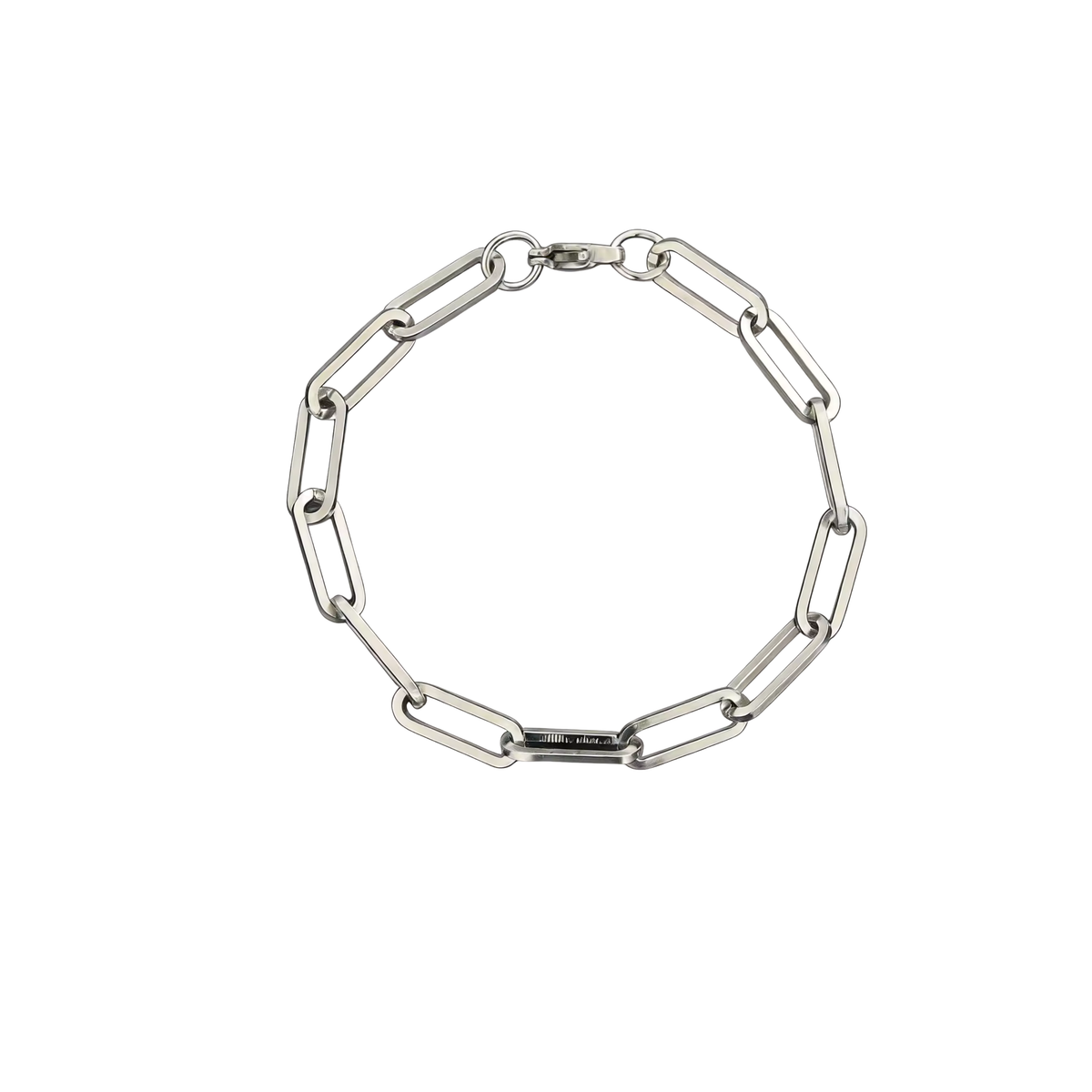 Silver Link Bracelet Kuno