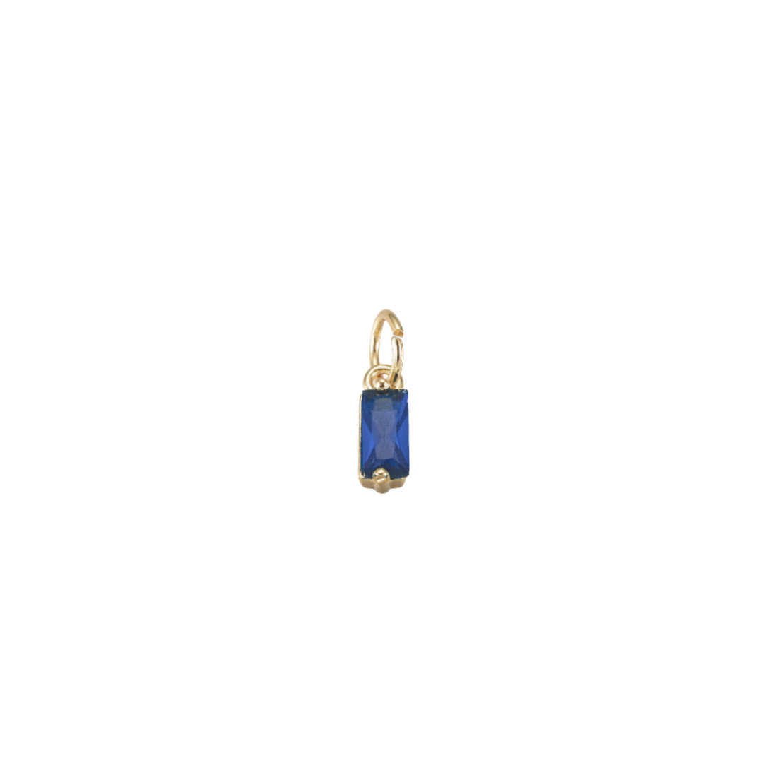 Royal blue squared charm