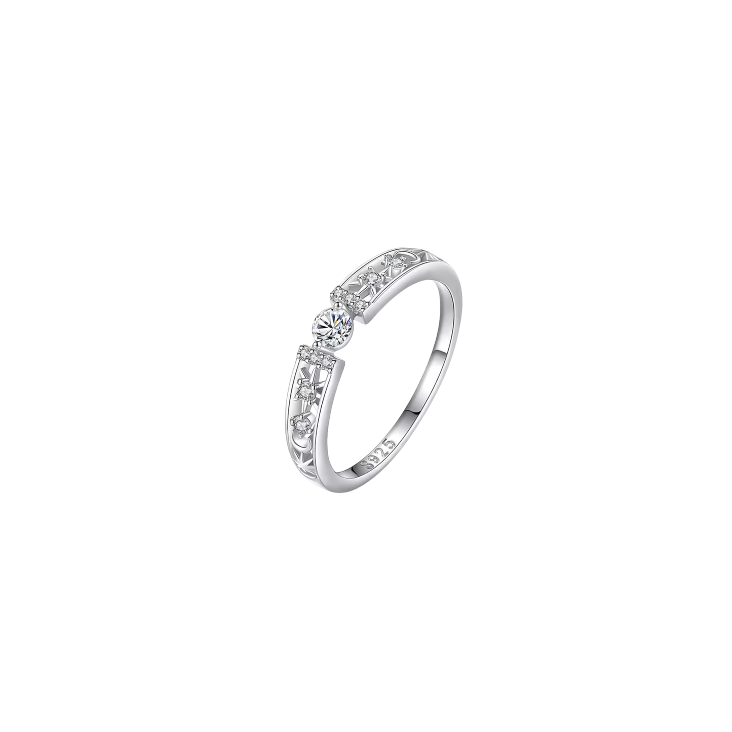 Silver Silver Eterity Ring