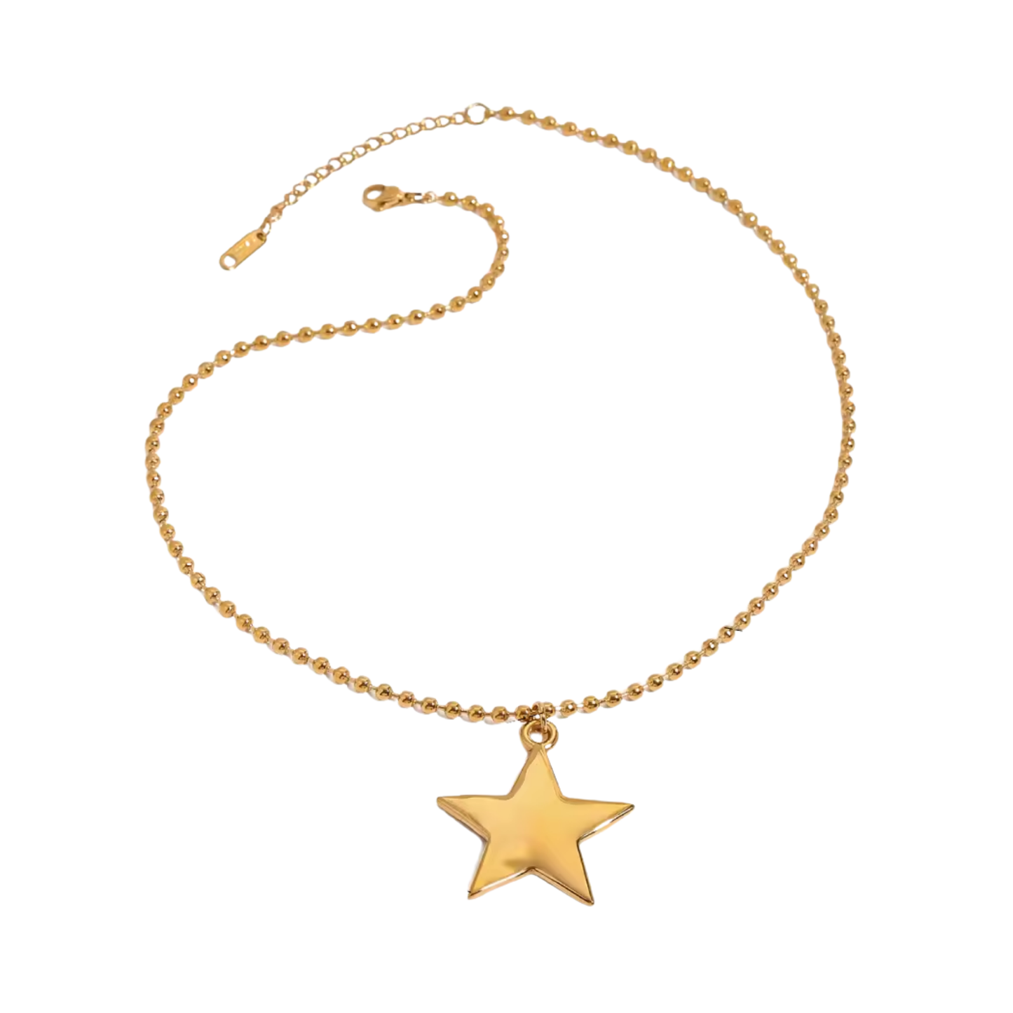Golden Necklace Star