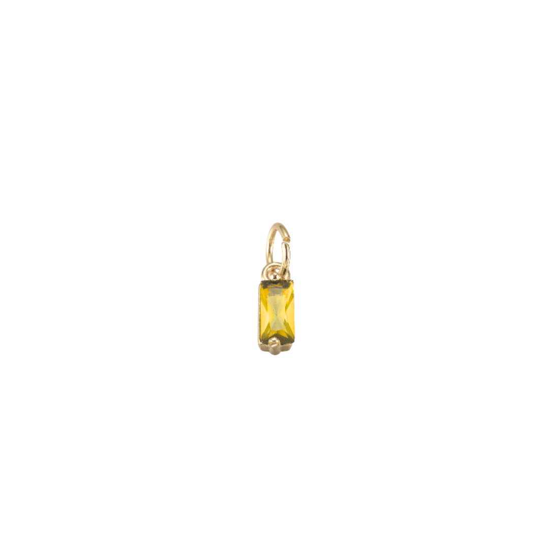 Yellow squared charm