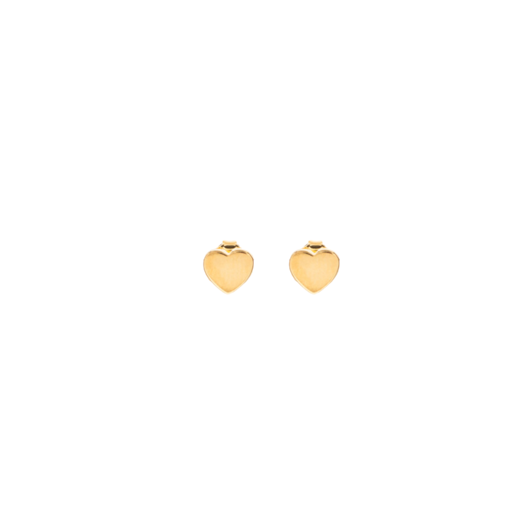 Mini heart studs