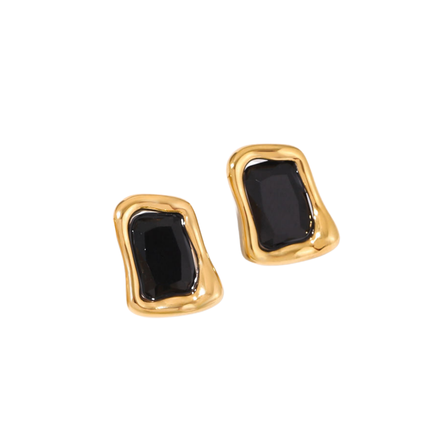 Black Artsy Studs
