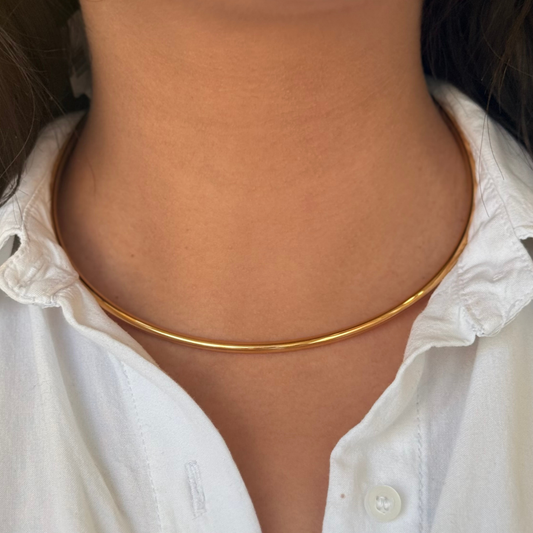 Dainty Open Golden Necklace