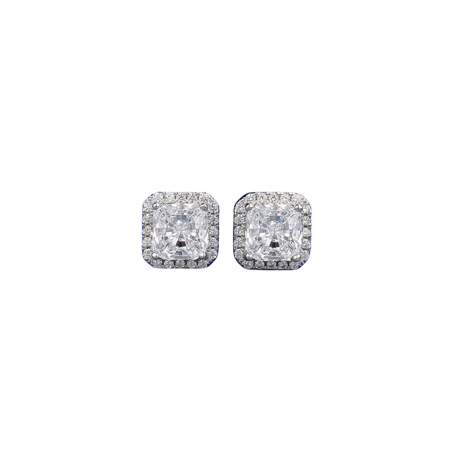 Crystal Silver Studs