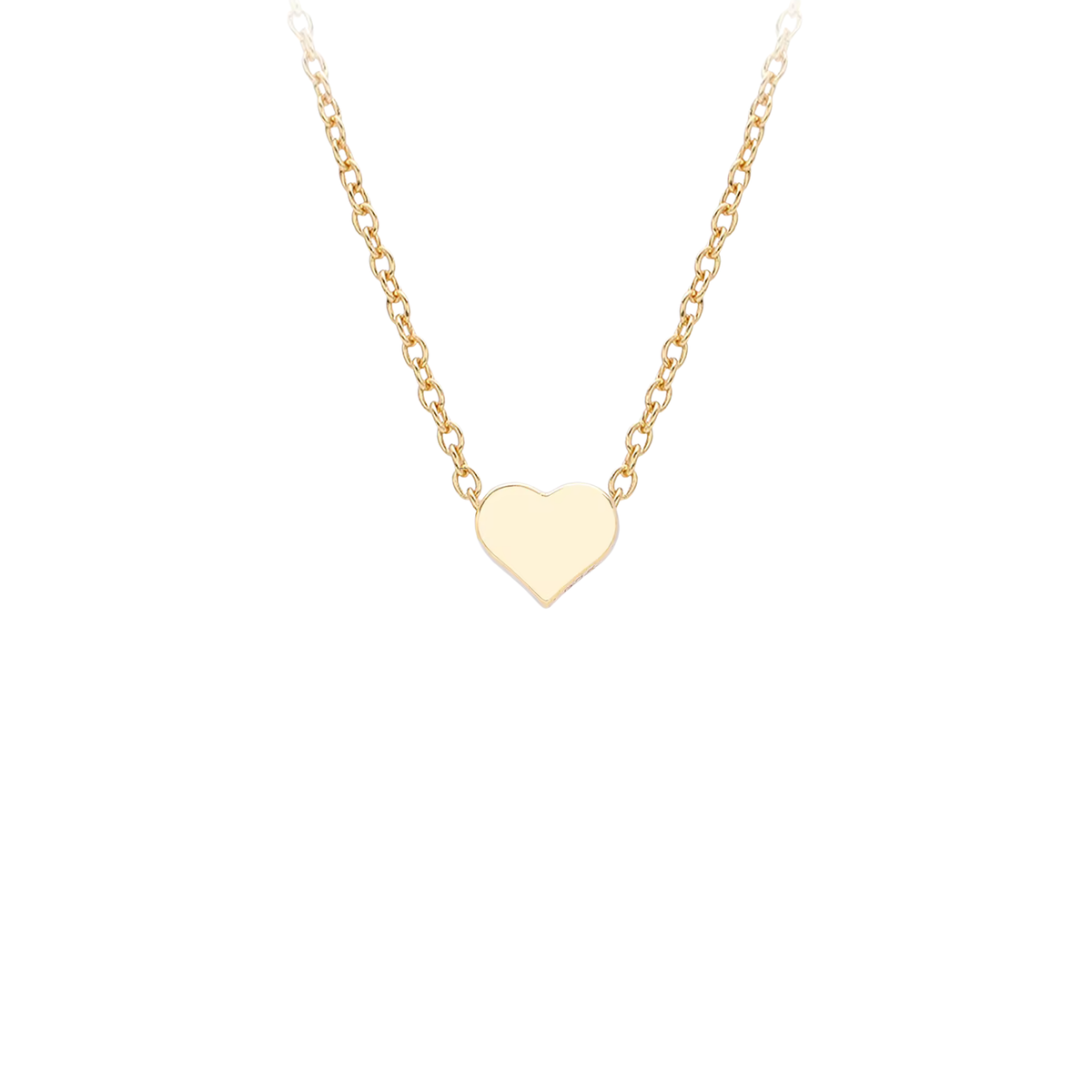 Golden Heart Necklace Erika