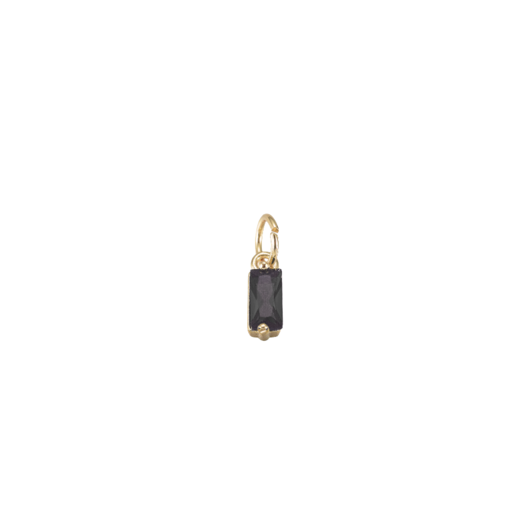 Black squared charm