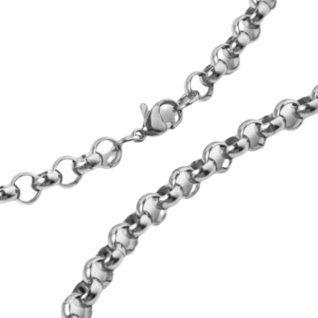 Necklace silver rolo