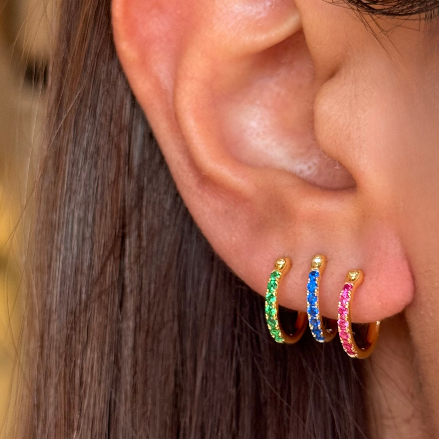 Hoops Ana Golden Green