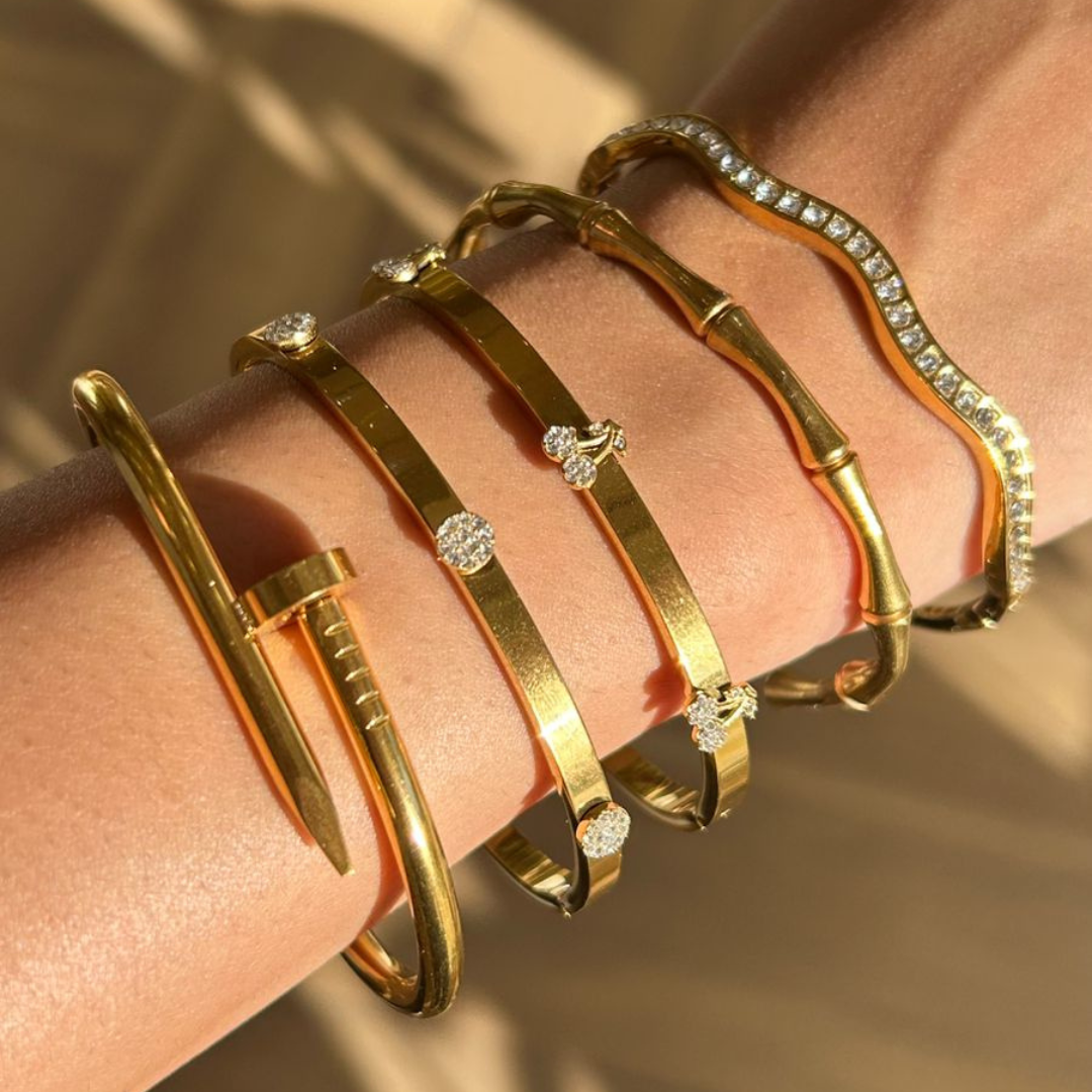 Mini Cherry Gold Bracelet