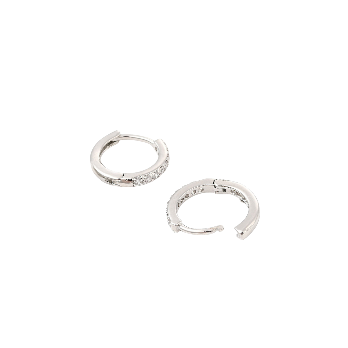 Silver Hoops Marion