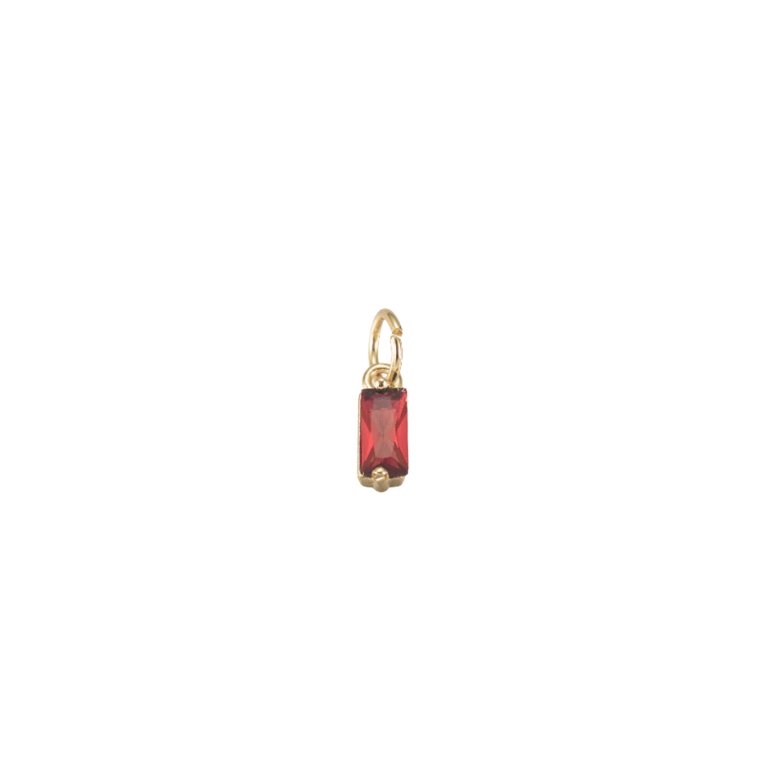 Red squared charm
