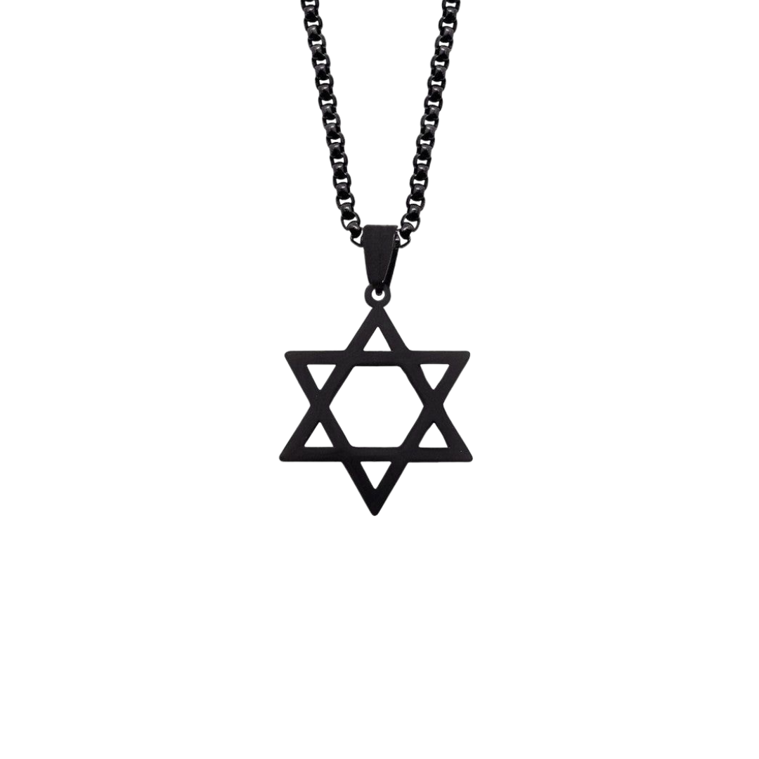 David star necklace