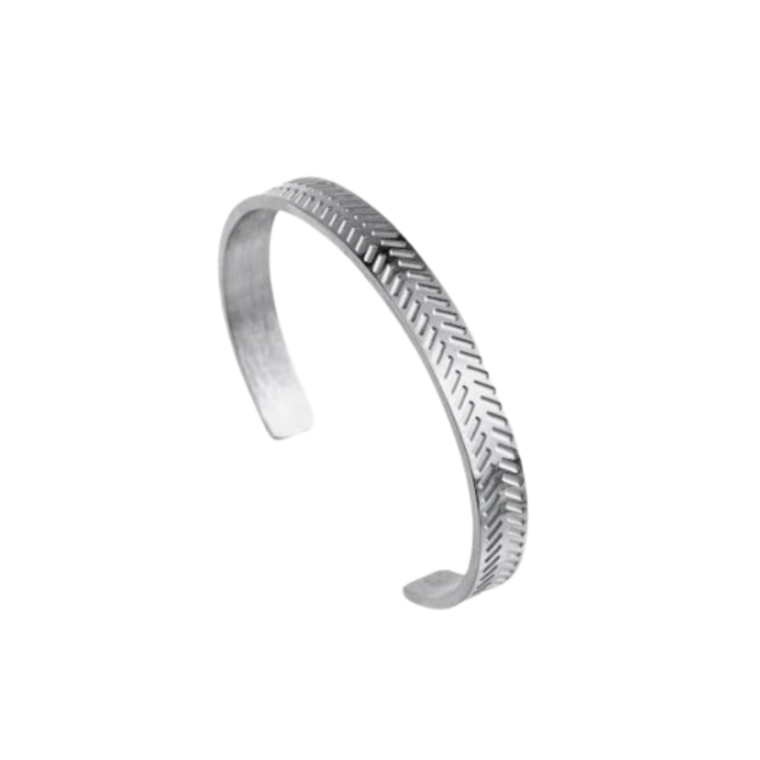 Tire print bracelet