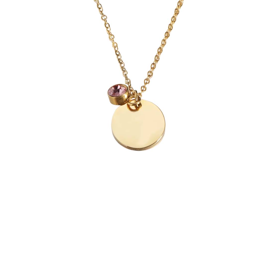 Gold Necklace October Month
