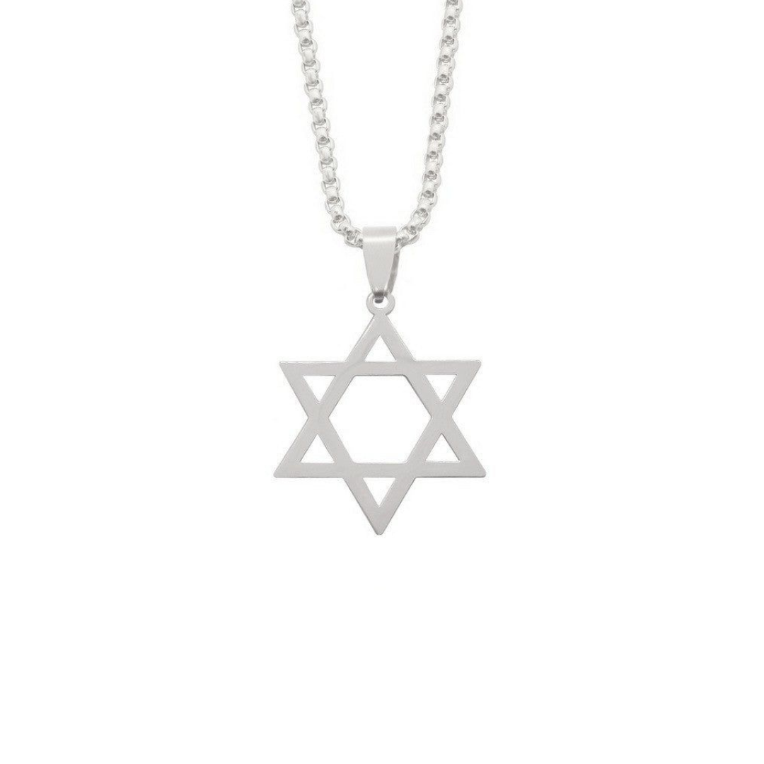 David star necklace