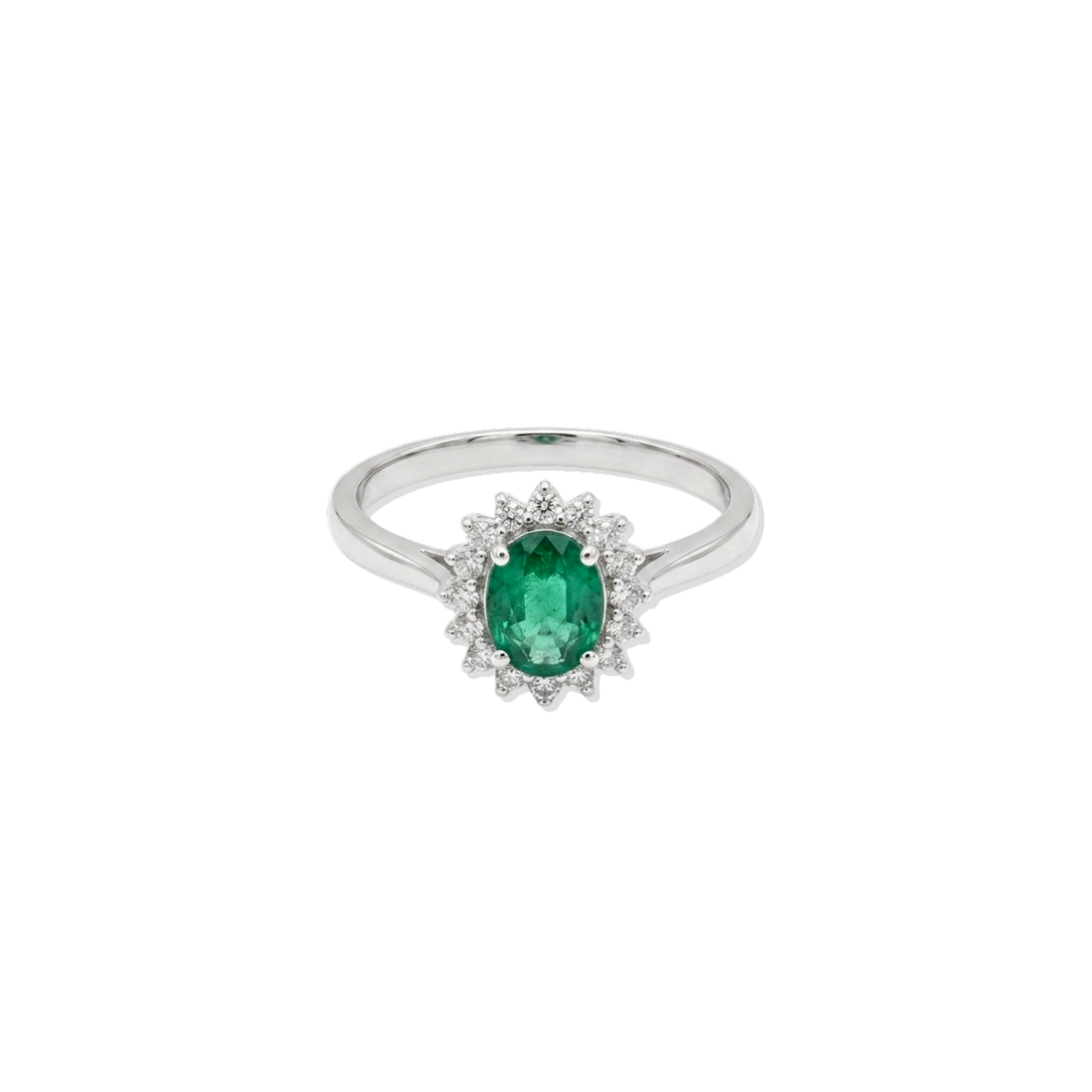 Anillo Noa Esmeralda 14k