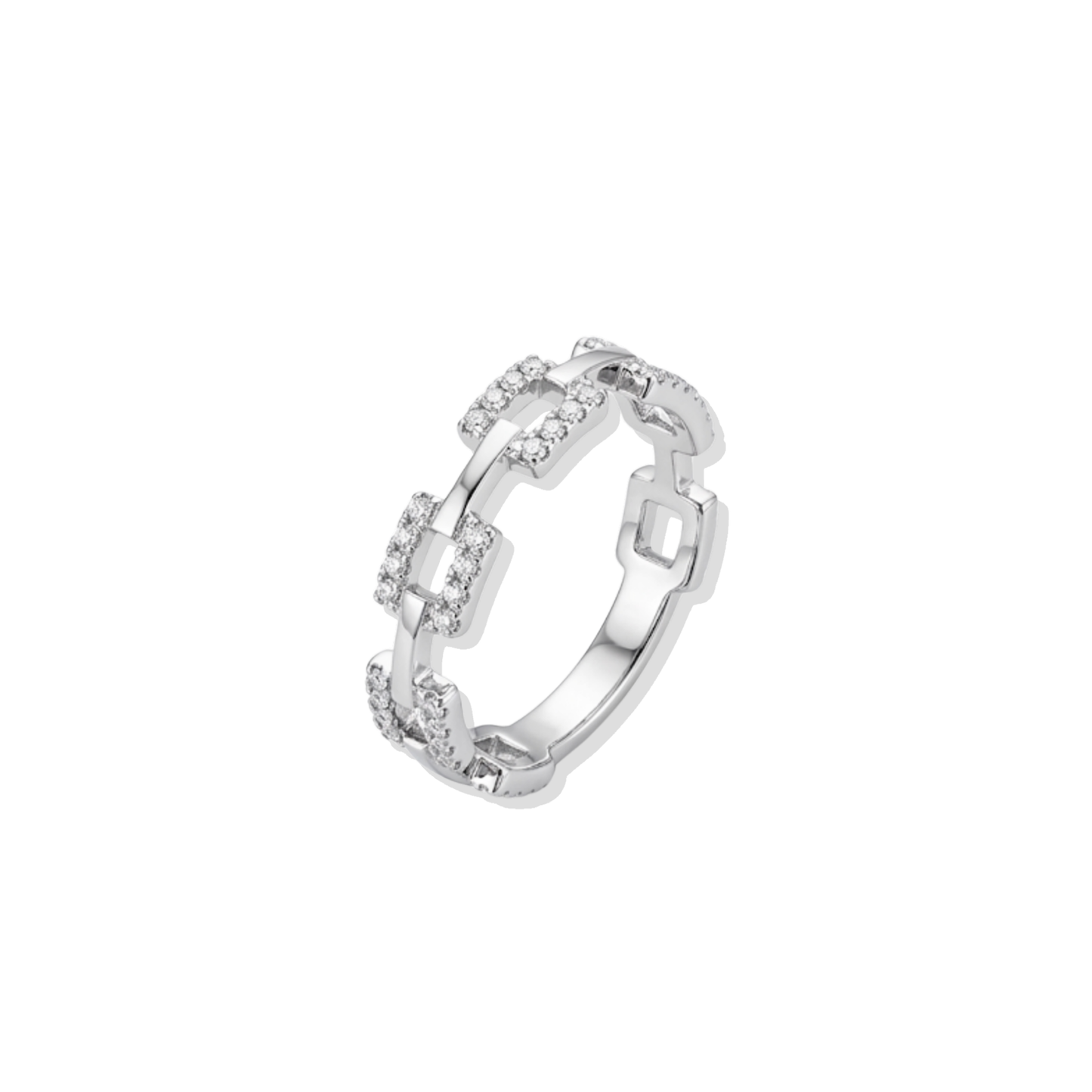 Anillo Odette Diamantes 14k