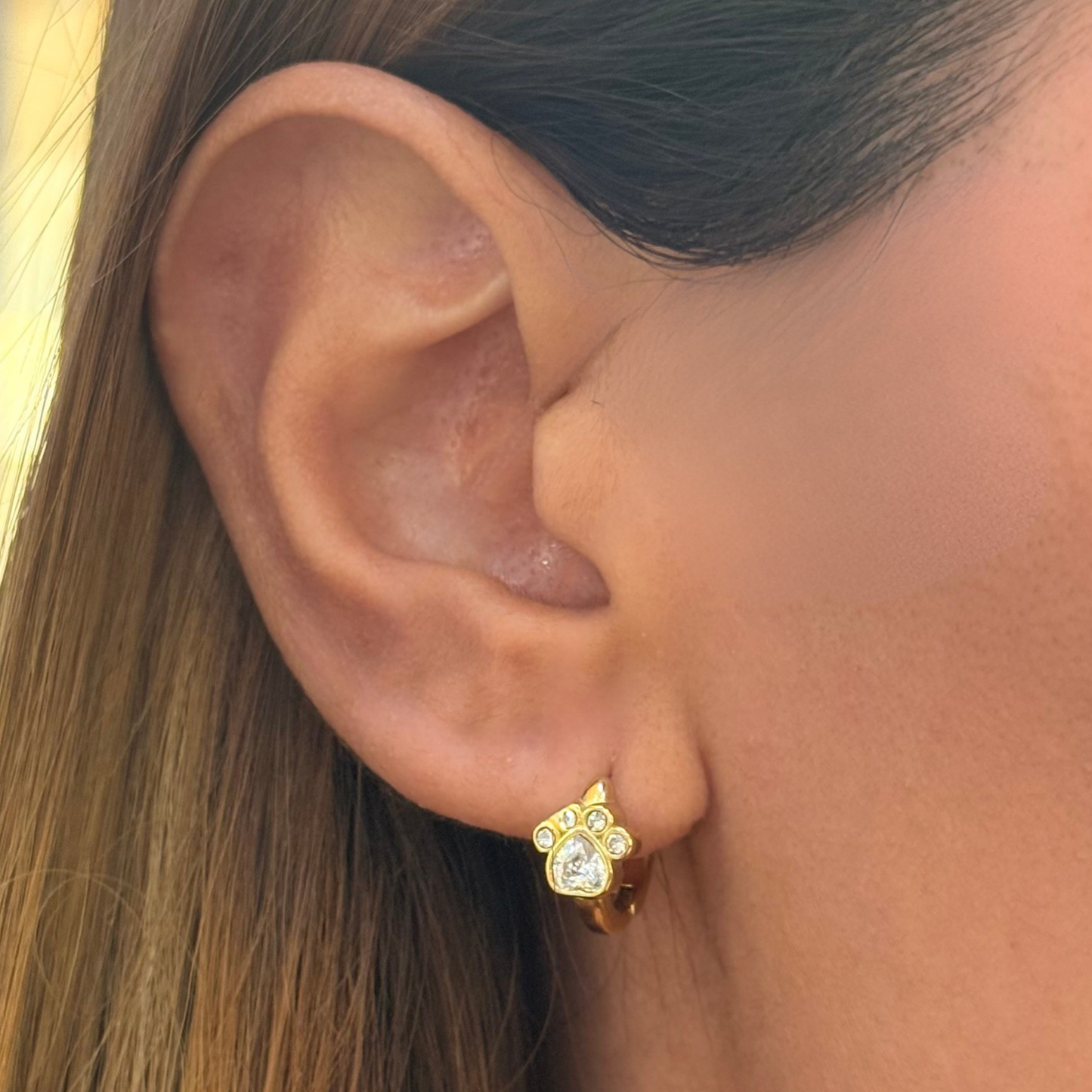 Little Earrings Footprint