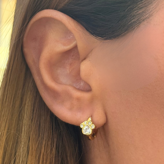 Little Earrings Footprint