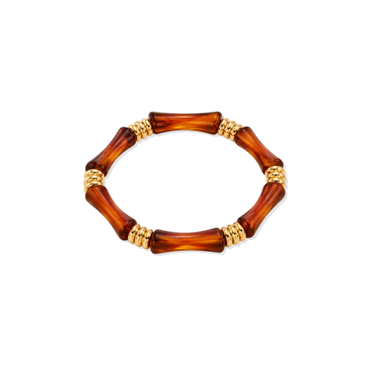 Amber Glow Elegance Bracelet