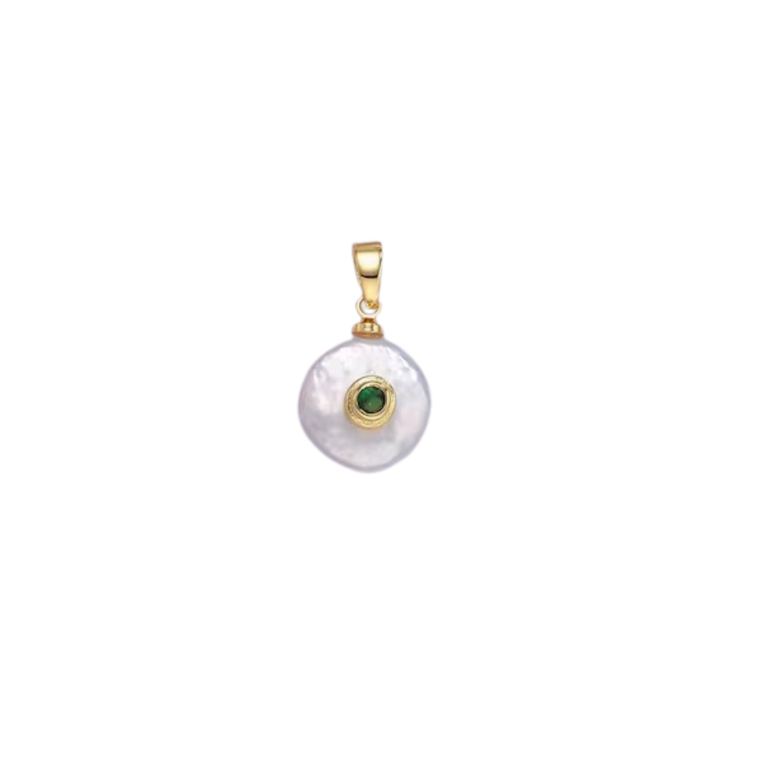 Pearl green charm