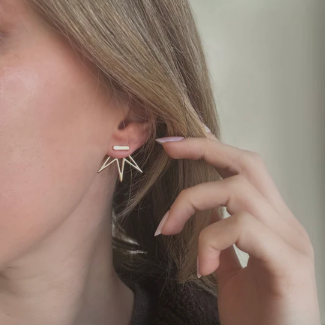 Spike earrings studs