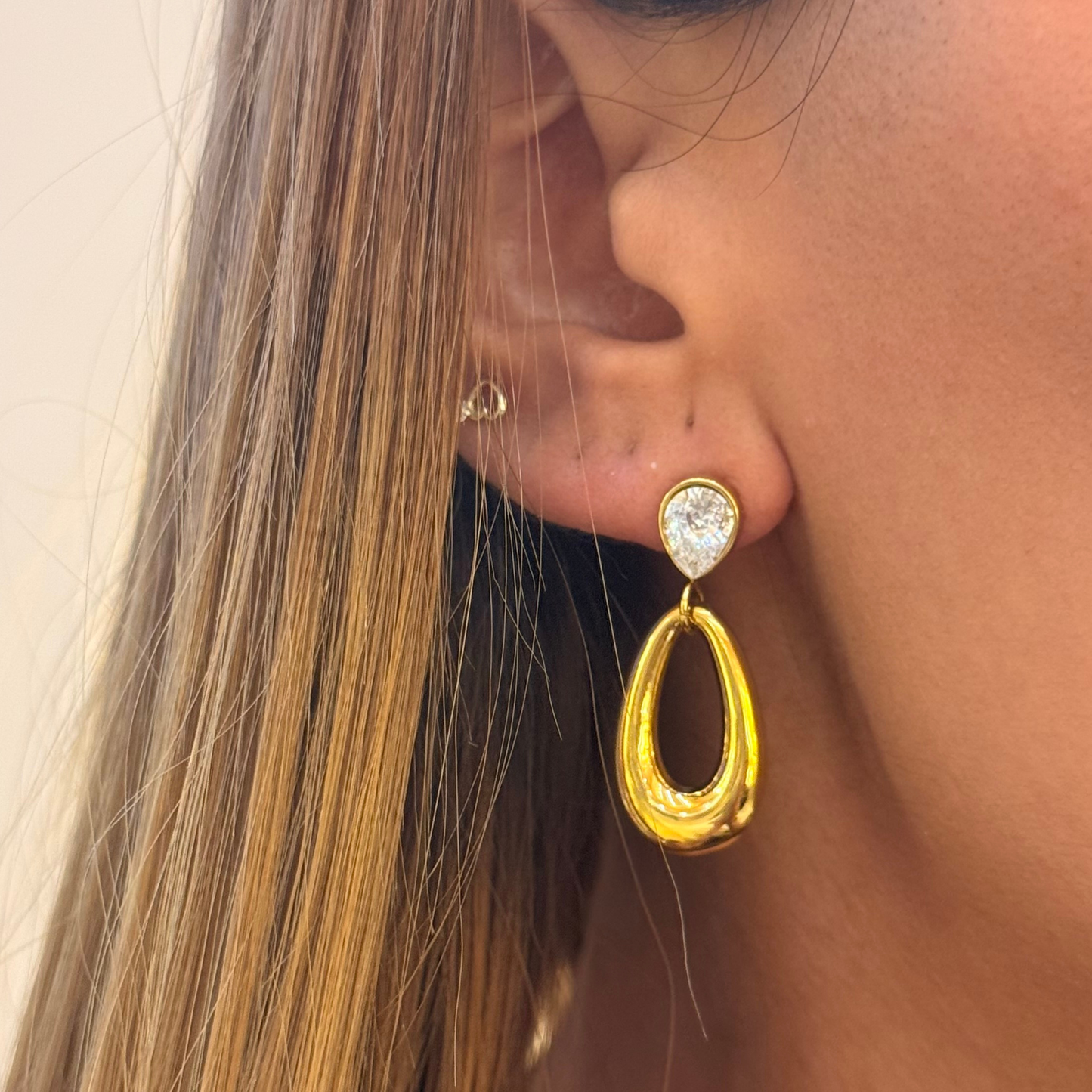 Golden Earrings Lucia