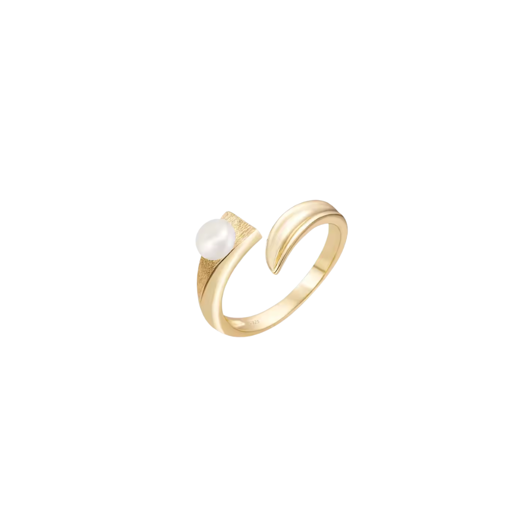 Golden ring pearl