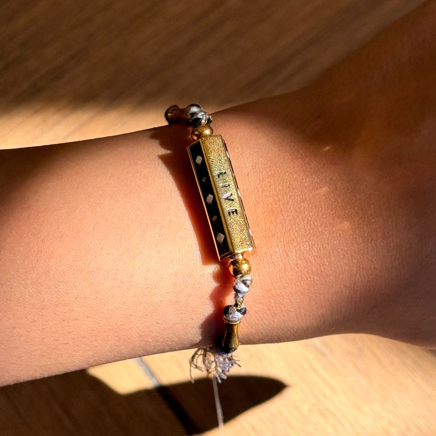 Blue Thread Bracelet