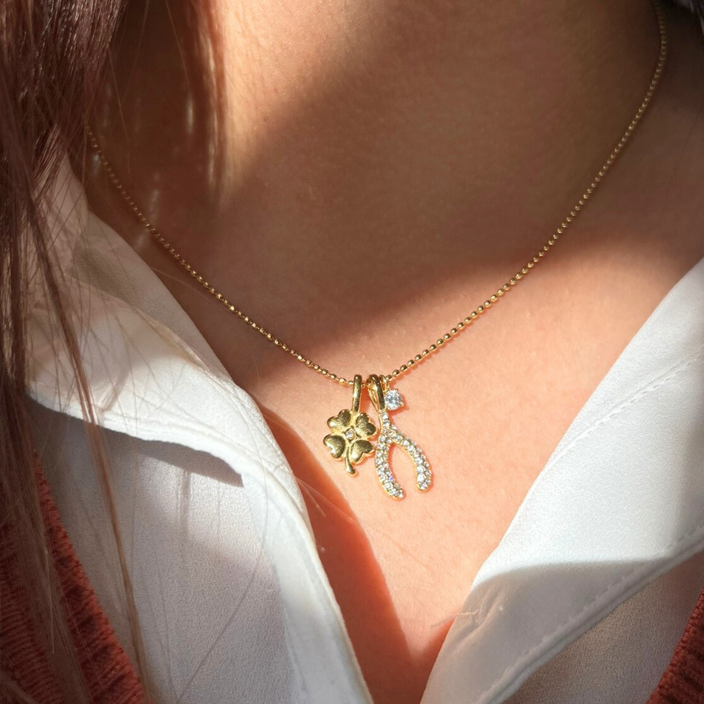 Lucky Golden Necklace