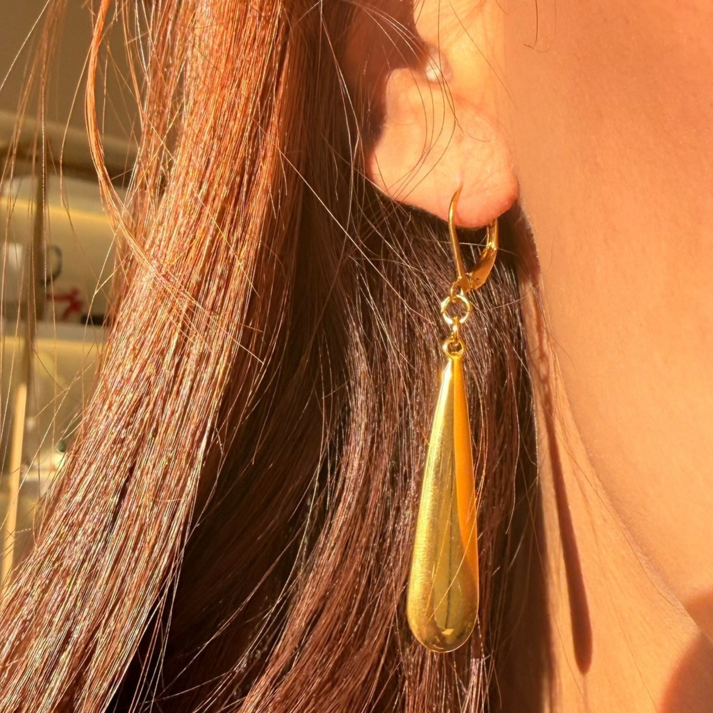 Golden Earrings Cleo