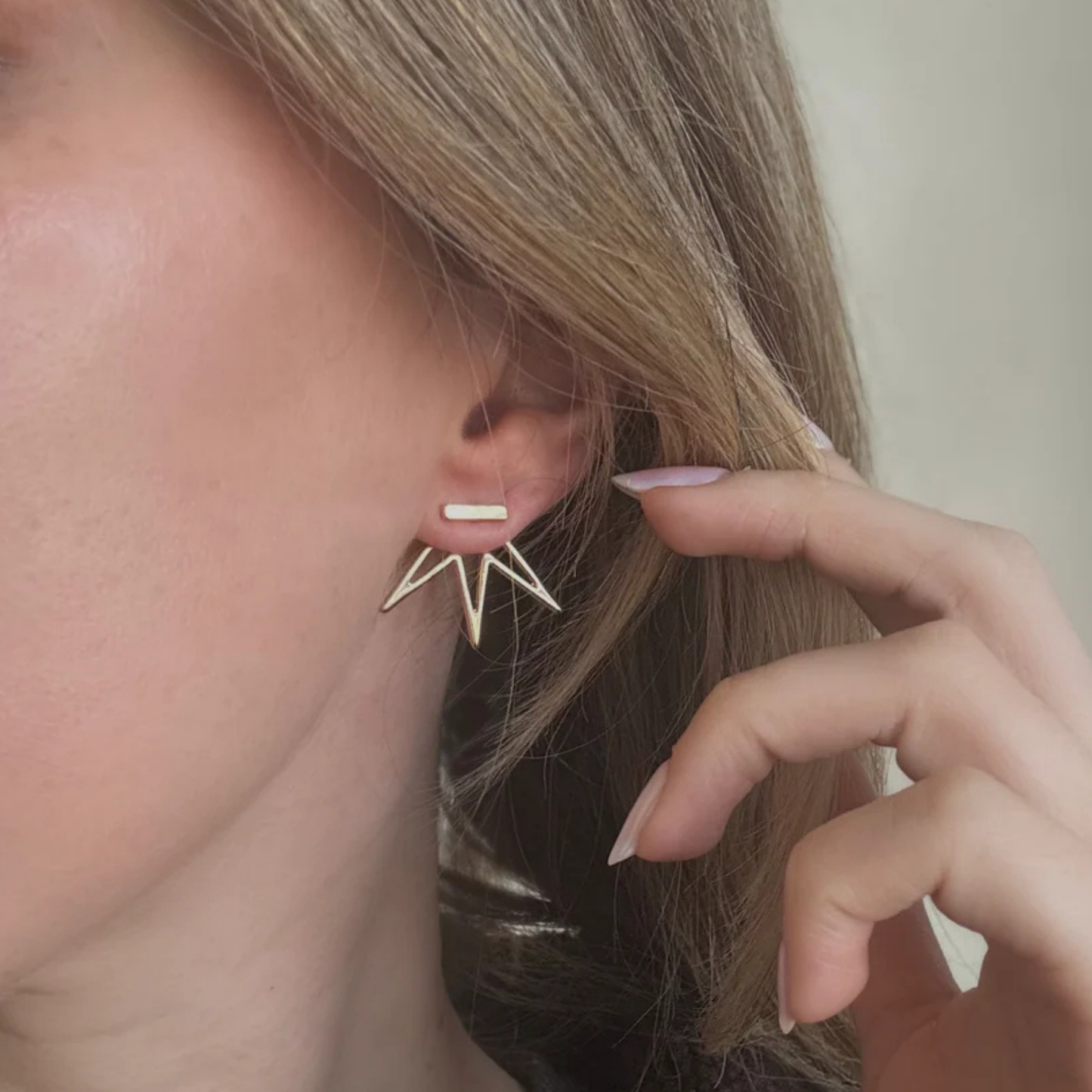 Spike Earrings Studs