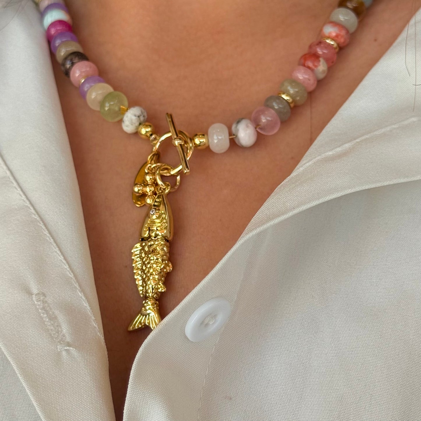Collar mix piedras
