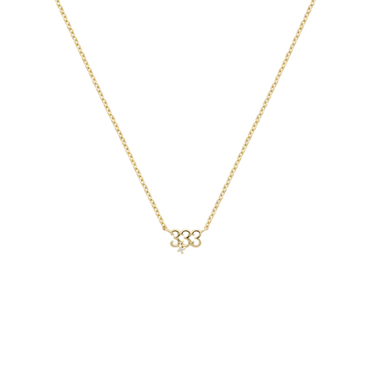 Angel number necklace