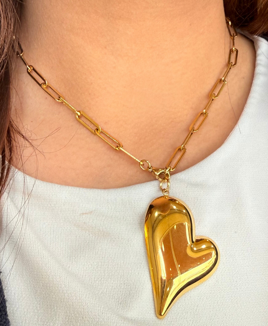 Figaro Irregular Heart Necklace