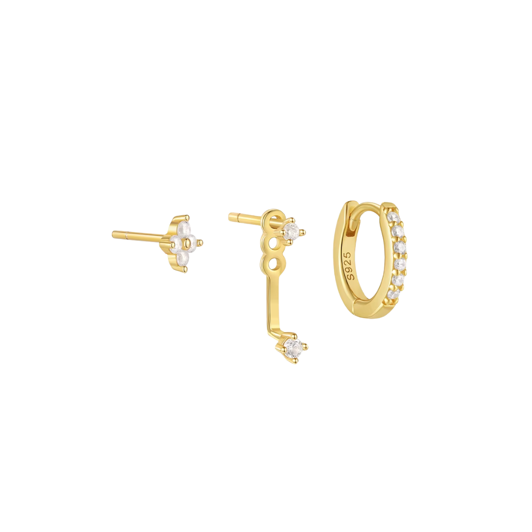Golden Piercing Set Lilian