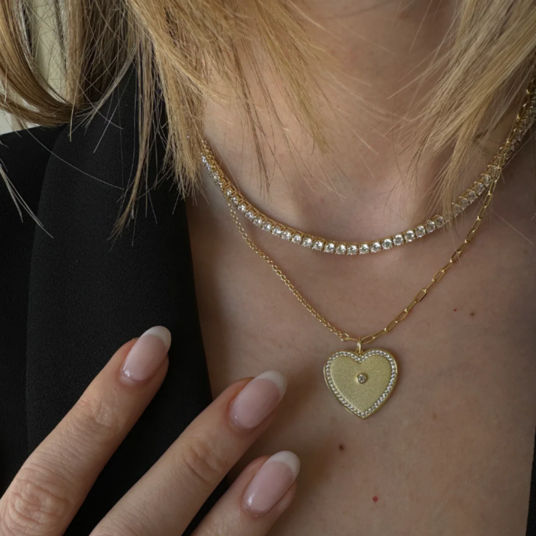 Special Gold Heart Necklace