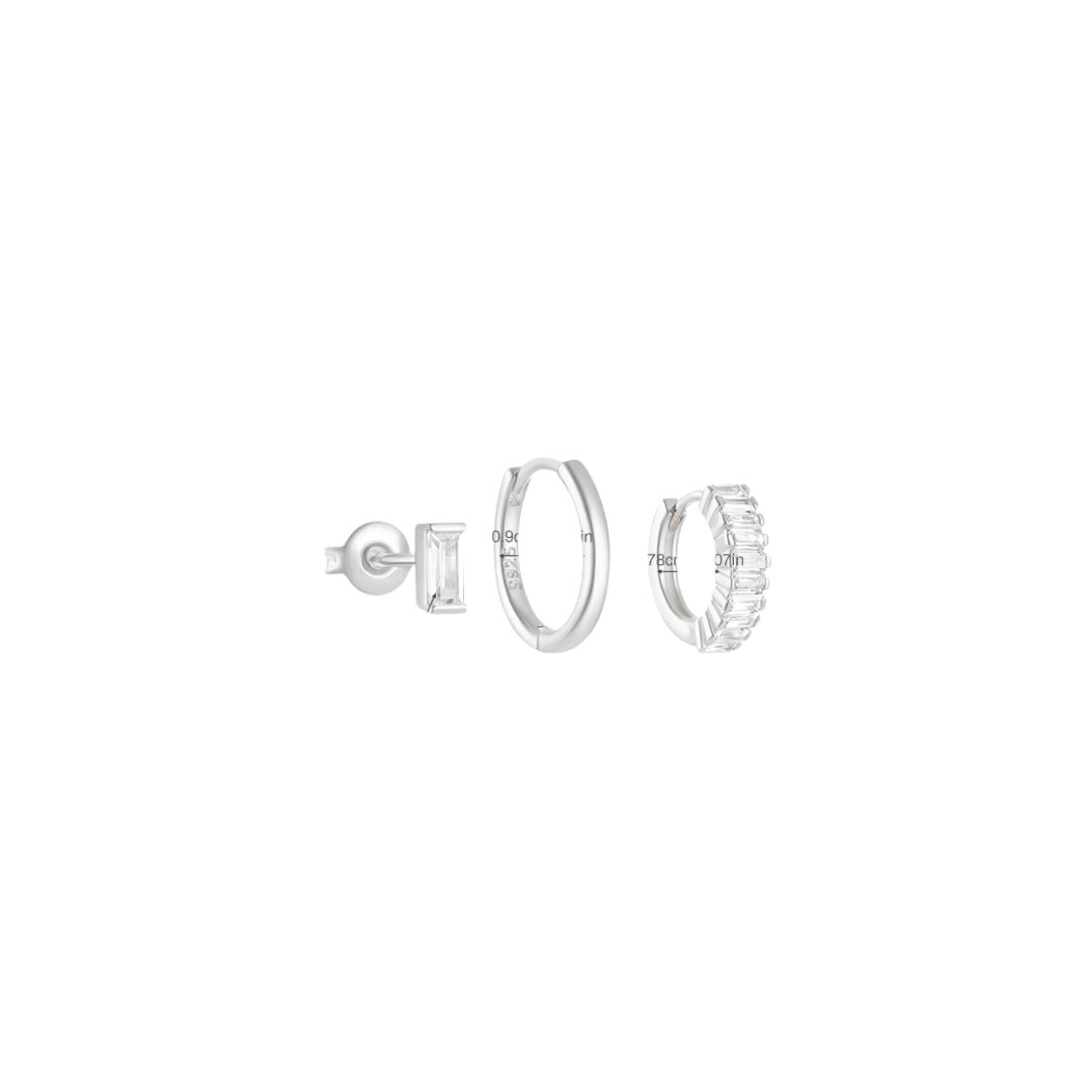 Silver Piercing Set Alice