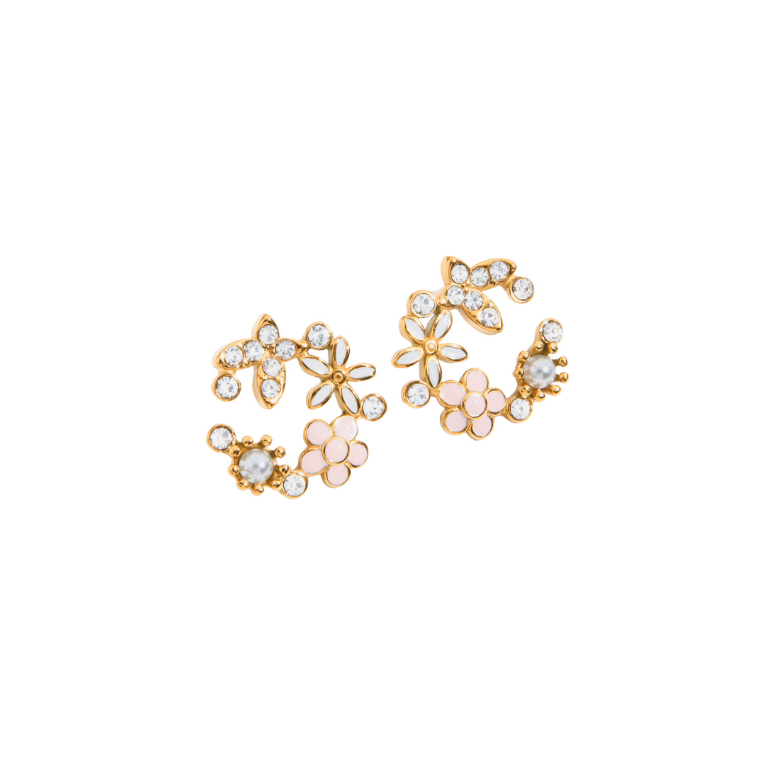 Delicate Flower Earrings