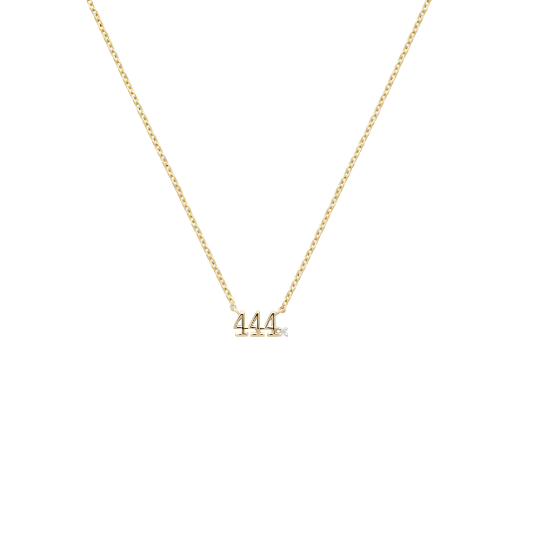 Angel number necklace