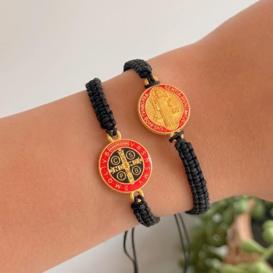 San Benito Red And Black Bracelet