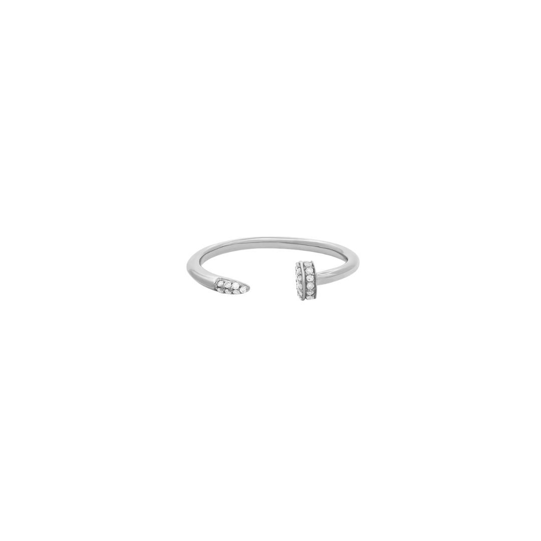 Carter silver ring