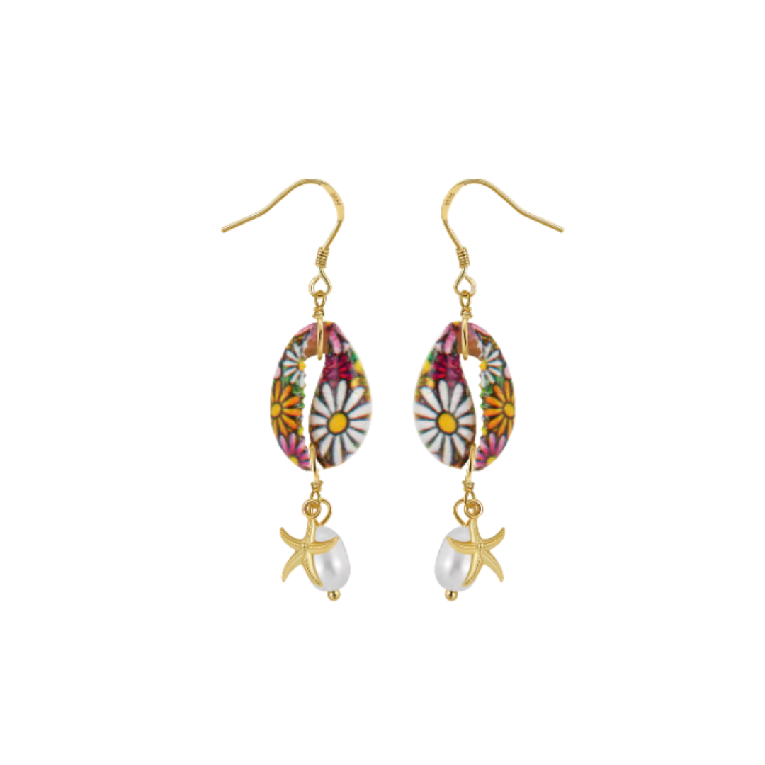 Ocean beachy earrings