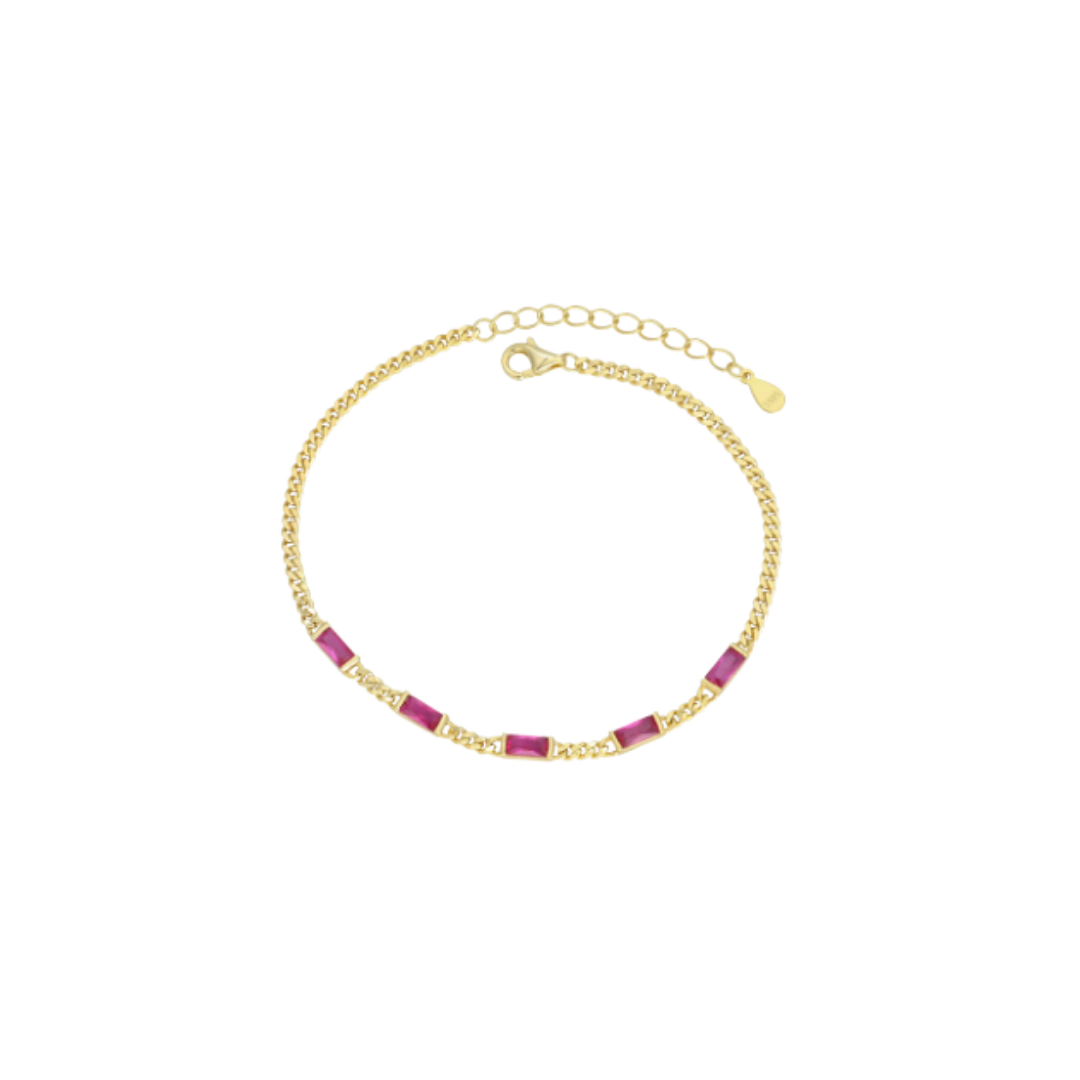 RED STONE BRACELET