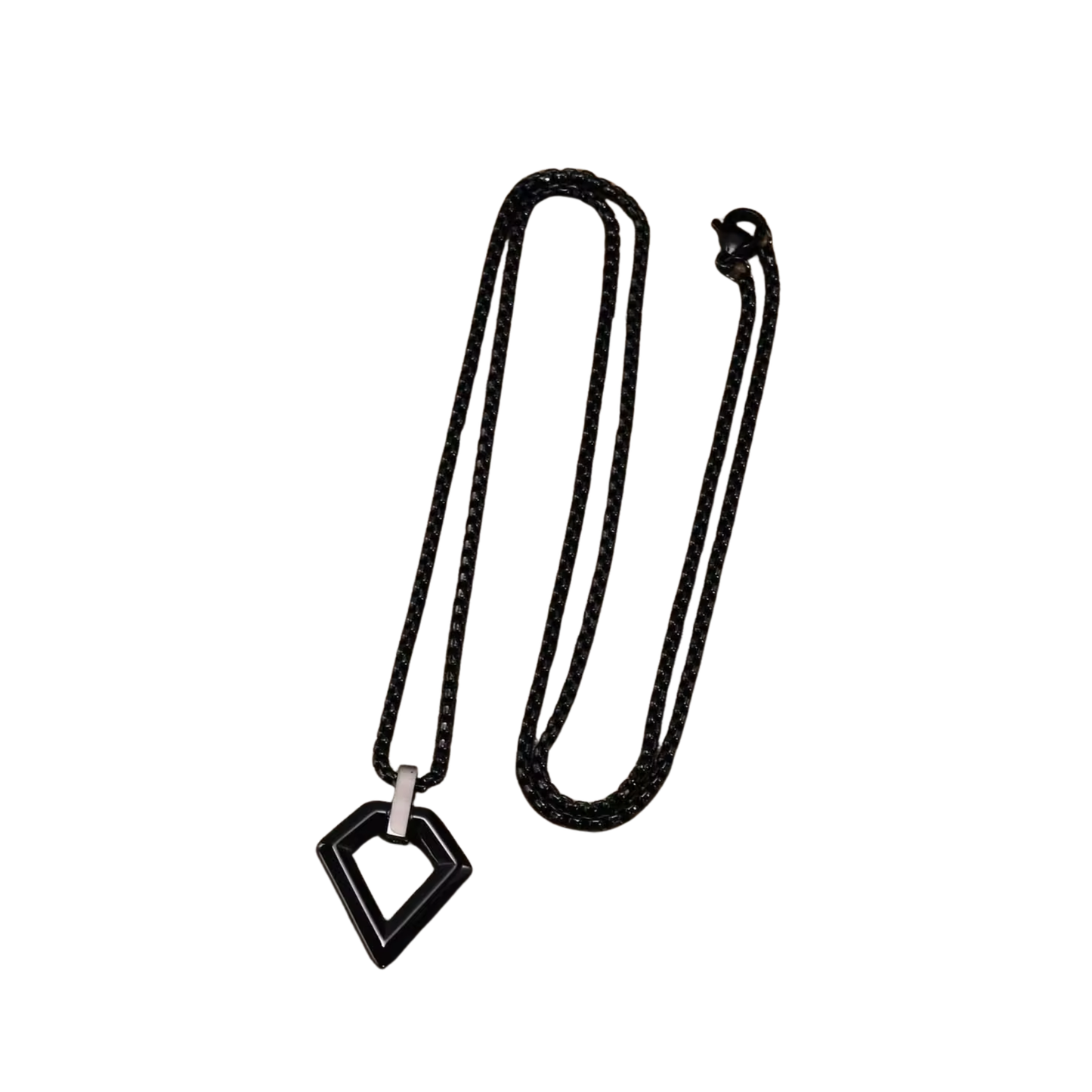 Black Necklace Diamante