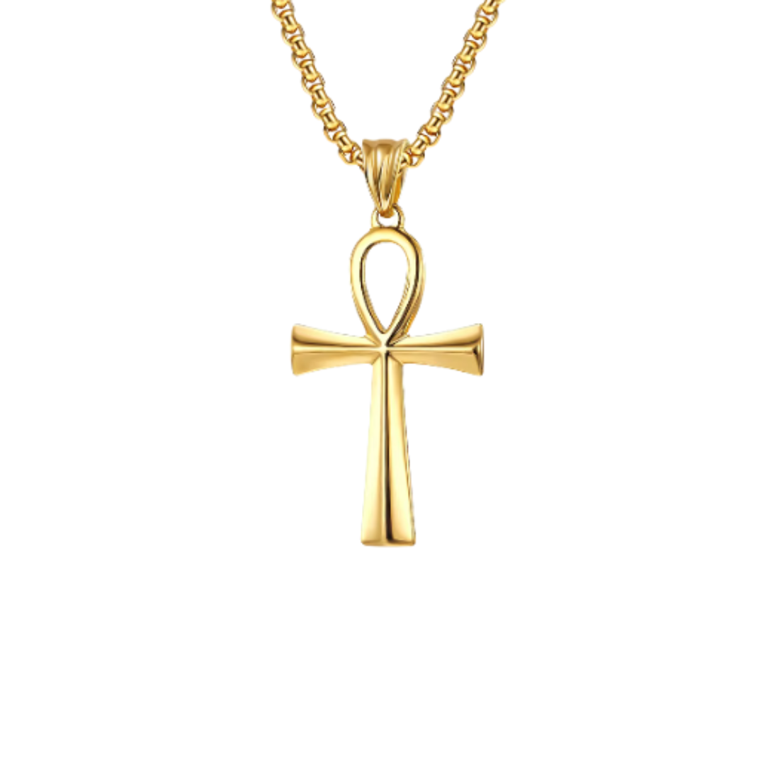 Egyptian cross necklace