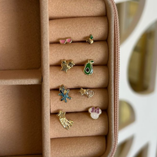 Perrito esmaltado 10k